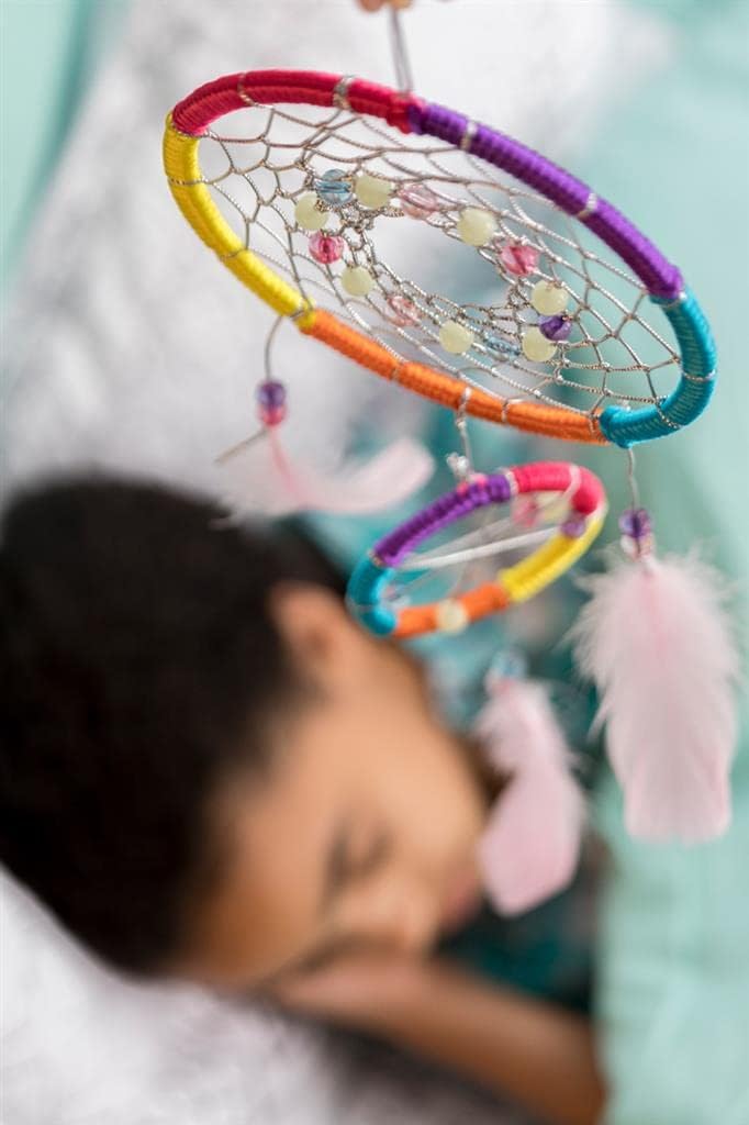 KidzMaker Make Your Own Dream Catcher Kit Art and craft for kids Gifting Idea for 5yrs+