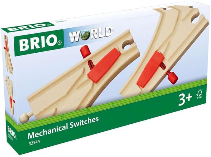 BRIO Mechanical Switches 2pcs 3yrs+