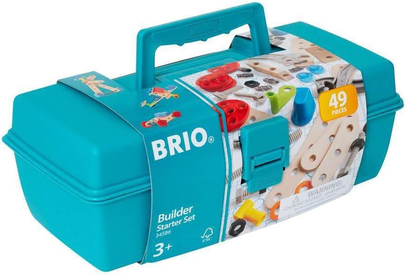 BRIO Builder Starter Set 49 Pieces Building Kit Large Set 3yrs+