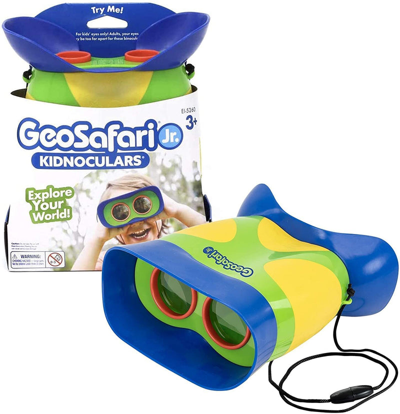 Geosafari® Kid Binocular Outdoor Travel Toys Early Science Developmental Toys for Toddlers 3yrs+ Best Seller