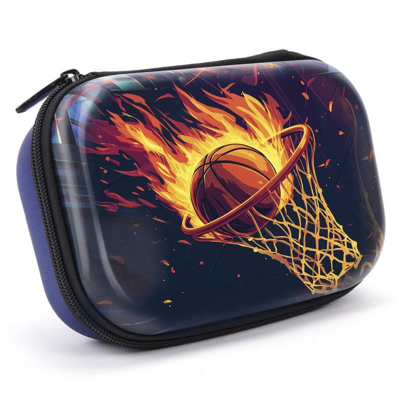 ZIPIT 3D Lenticular Box Pencil Case Basketball Stationary 3yrs+