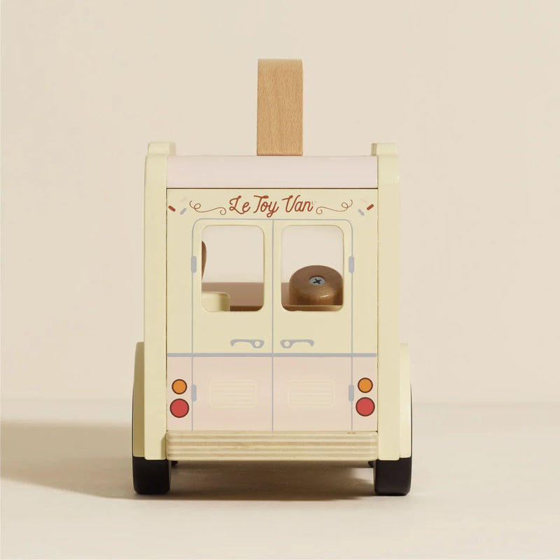 Le Toy Van Wooden Ice Cream Van Daisylane Vintage Pretend and Imaginative Play 3yrs+