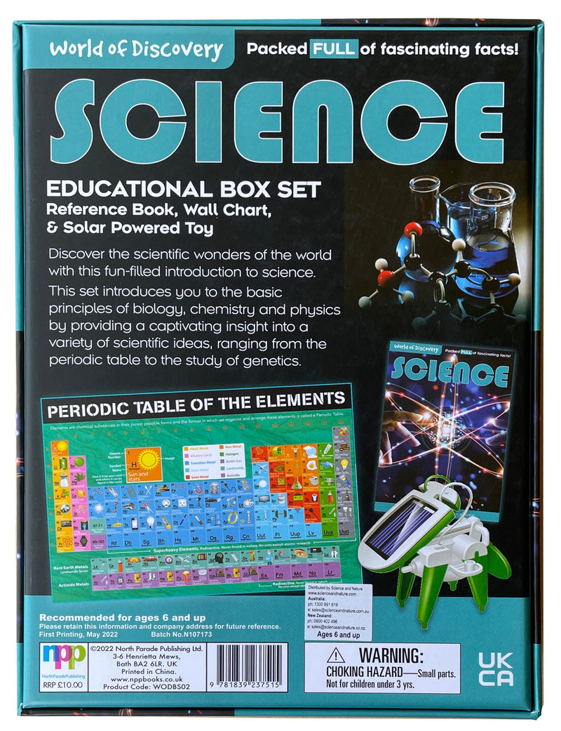 Discover Science Educational Box by World of Discovery Early Science STEM Toys 6yrs+