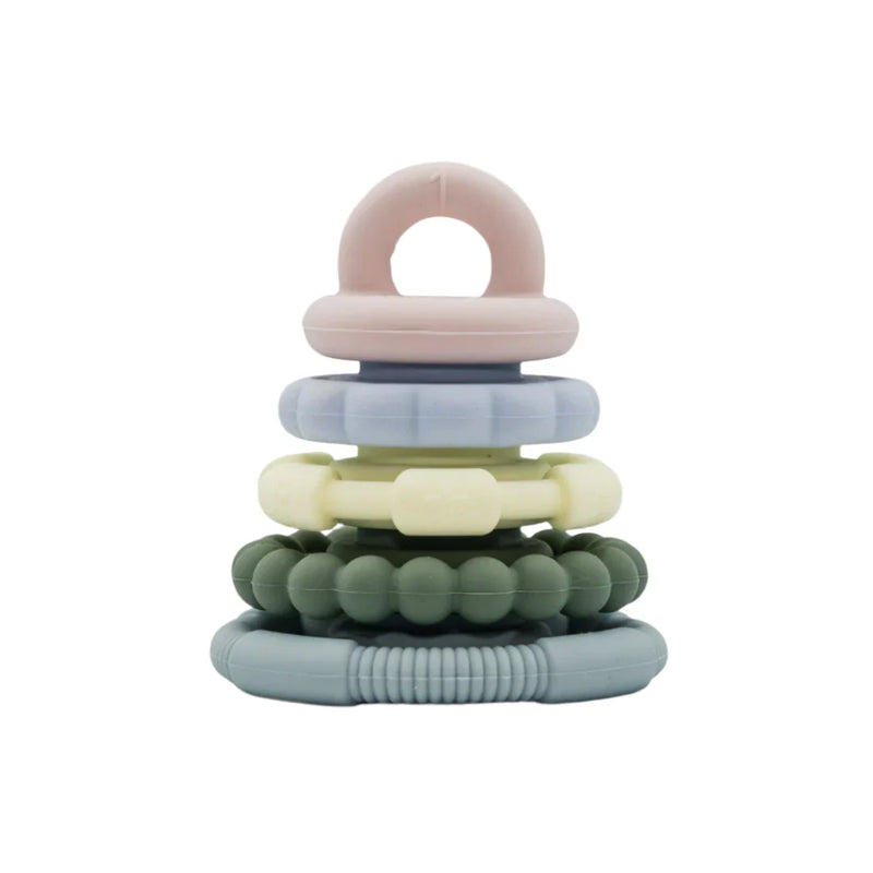 Jellystone Rainbow Stacker Teether 1pc 2 designs Baby Toys Baby Gifts Idea Best Seller 0m+