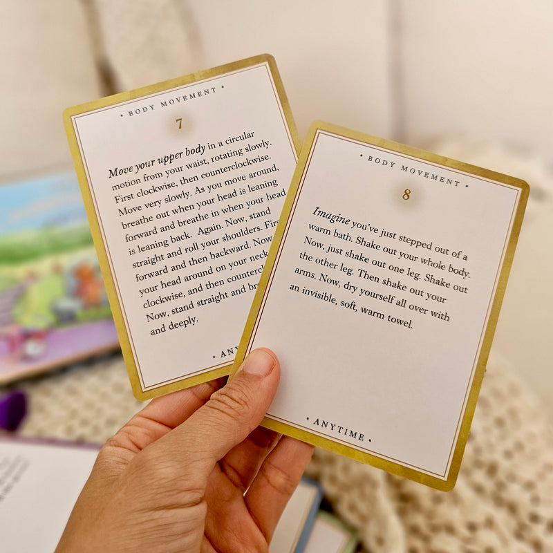 eeBoo Centering Cards Anytime Mindfulness Early Literacy Best Seller 3yrs+