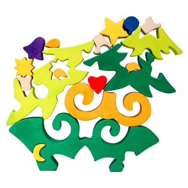 Fauna Puzzle Christmas Tree 3yrs+