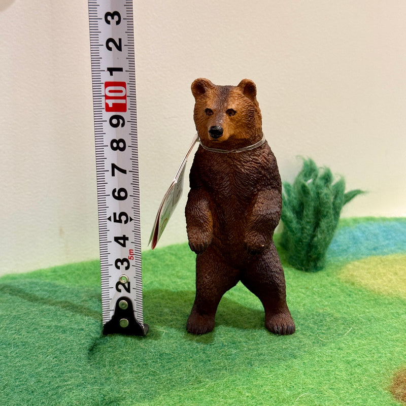 Grizzly Bear Figurine by Safari Ltd  Large Woodland Collection Animal Figurines 3yrs+