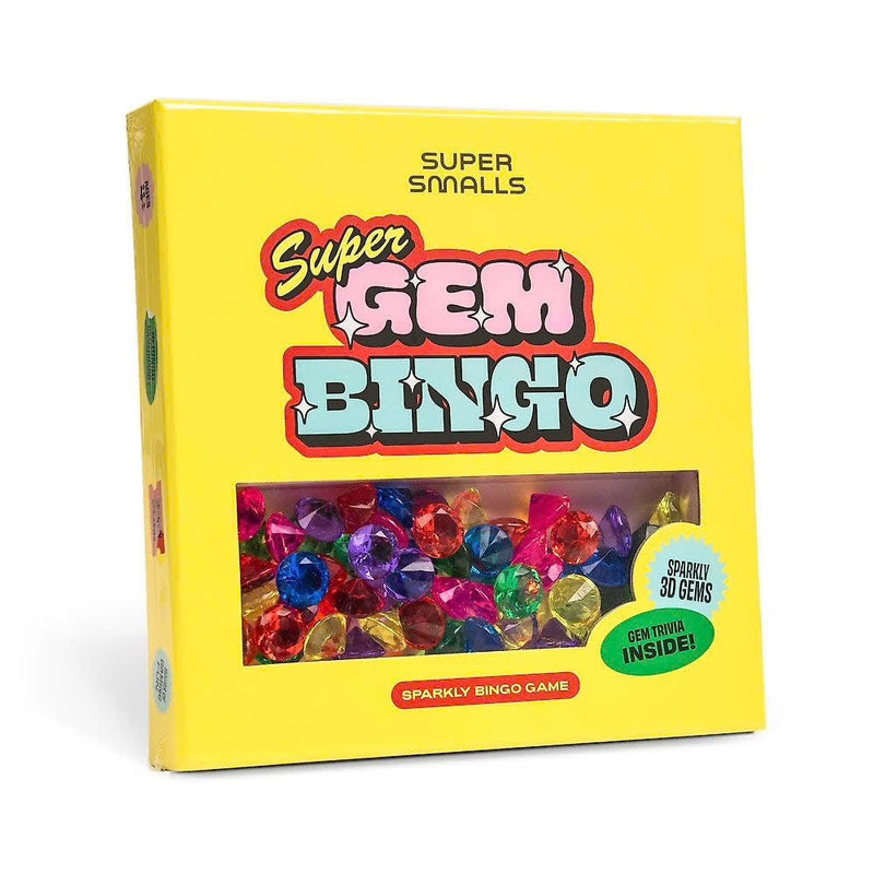 Super Gem Bingo Get Your Gems in a Row to Win Big by Super Smalls Travel Toys 4yrs+