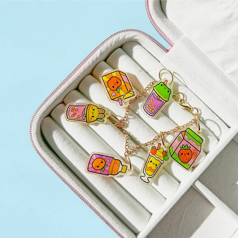 Tiger Tribe Shrinkorama Charm Bracelet Kawaii Drinks Art and Craft for Kids 4yrs+