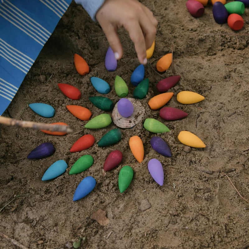 Grapat Mandala Rainbow Snowflake 36 Pieces 3yrs+