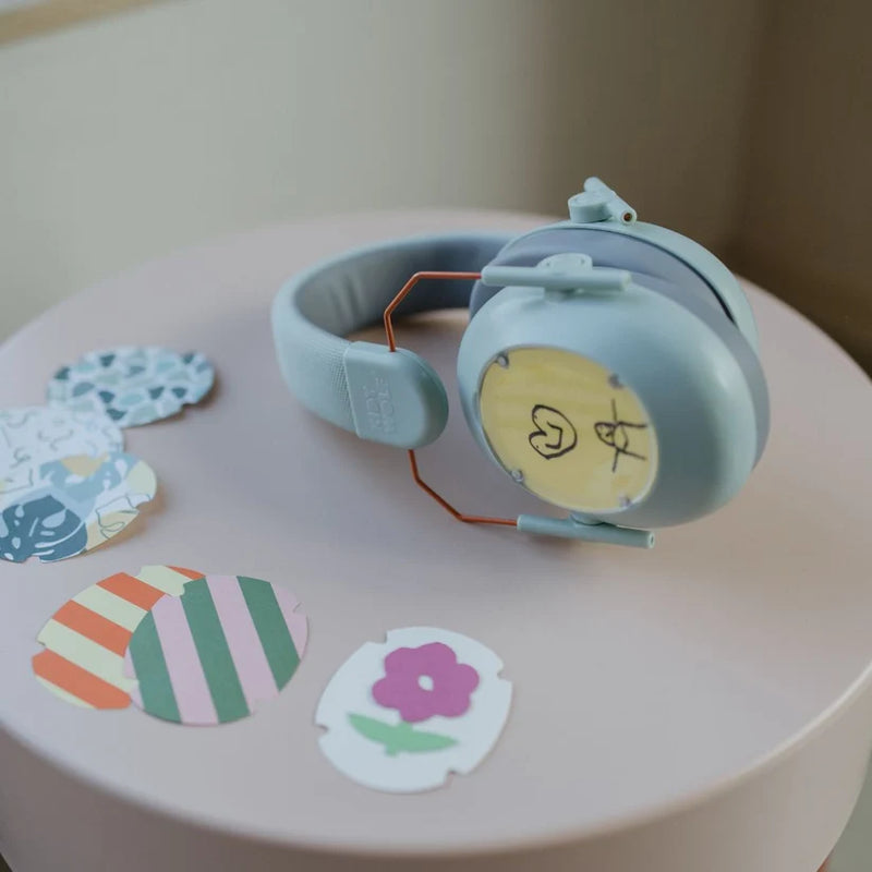 Kids Noise-Cancelling Adjustable Headphones 2 Colour Designs KidyNoise by Kidywolf 5yrs+