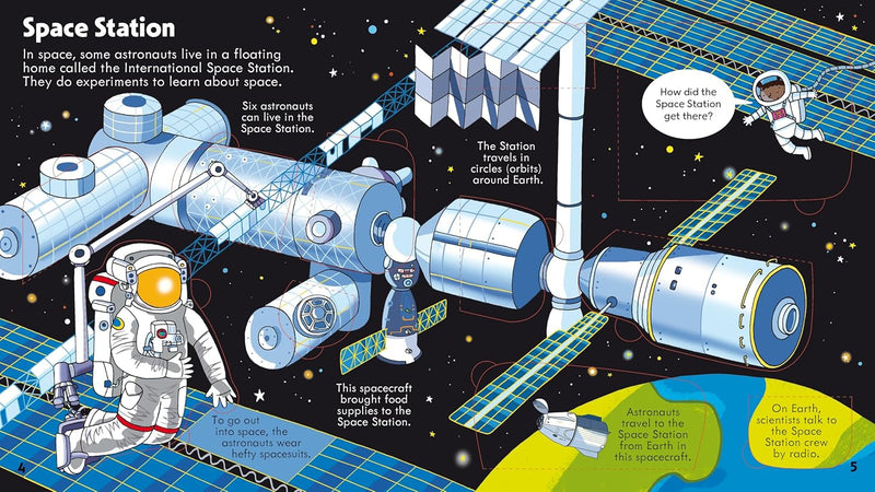 Look Inside Space (Lift the Flap Board Book) by Rob Lloyd Jones, Benedetta Giaufret, Enrica Rusina