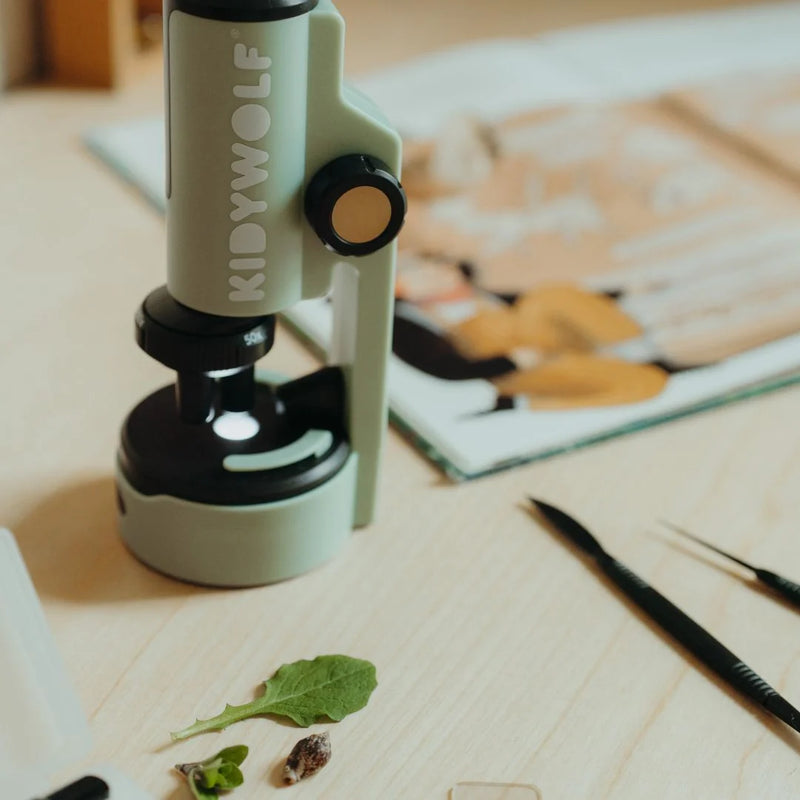 Kidywolf KidyMicroscope Green Early Science STEM Toys 8yrs+