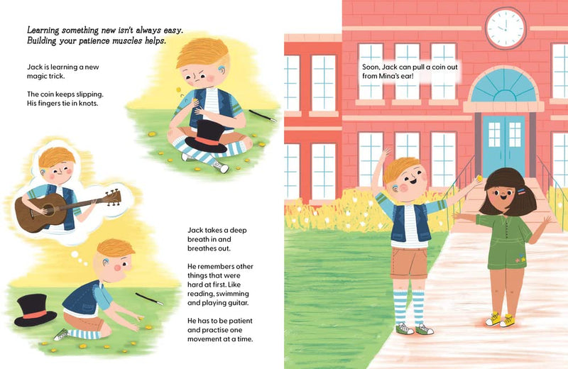 Human kind Patience (Hardcover) Wellbeing, Life Beliefs and Values by Zanni Louise, Missy Turner Kids Picture Book