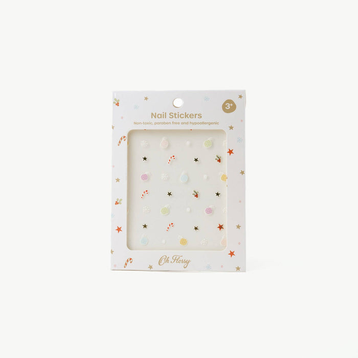 Oh Flossy Christmas Nail Stickers 3yrs+