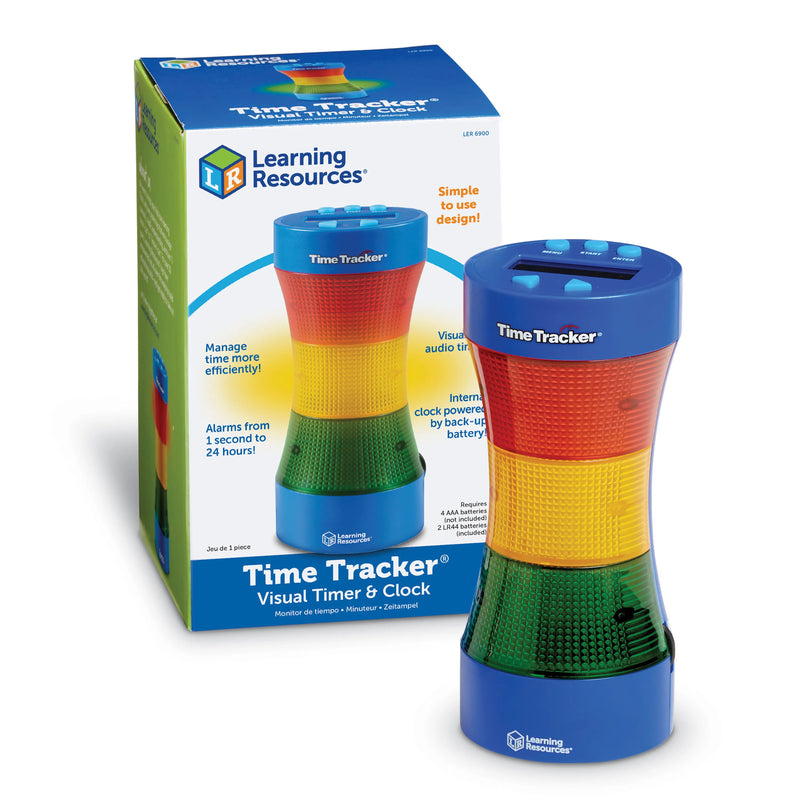Time Tracker® Visual Timer & Clock by Learning Resources Science Range ...