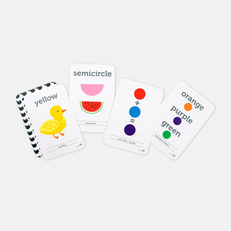 Colour and Shape Flash Cards by Two Little Ducklings 3yrs+