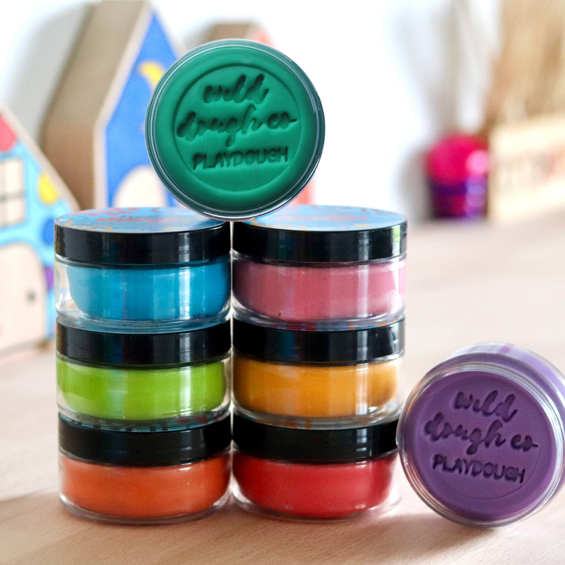 Wild Dough Twilight Purple Playdough Bubblegum Scent 280gram Sensory Toys Art and Craft Best Seller 3yrs+