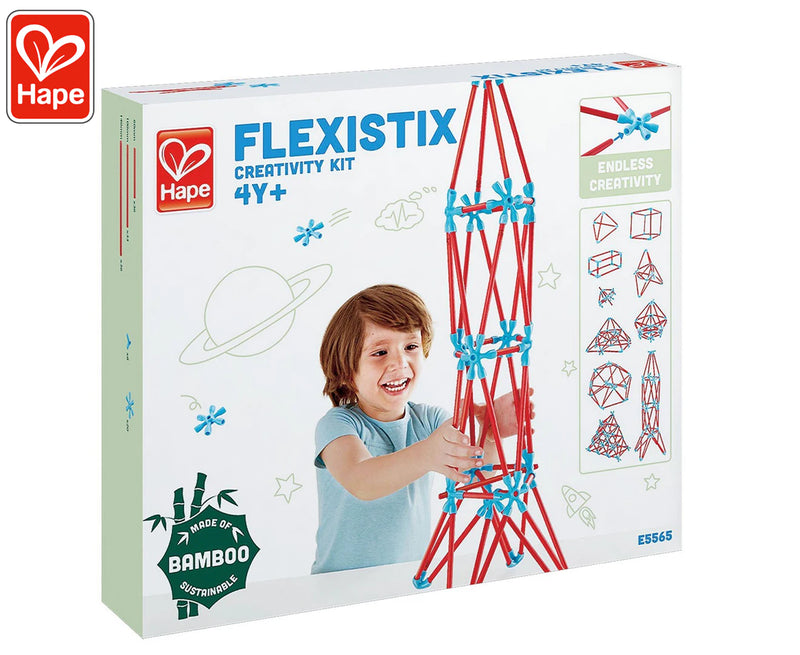 Hape Flexistix Creativy Kit Early Science STEM Toys Gifting Idea for 4yrs+