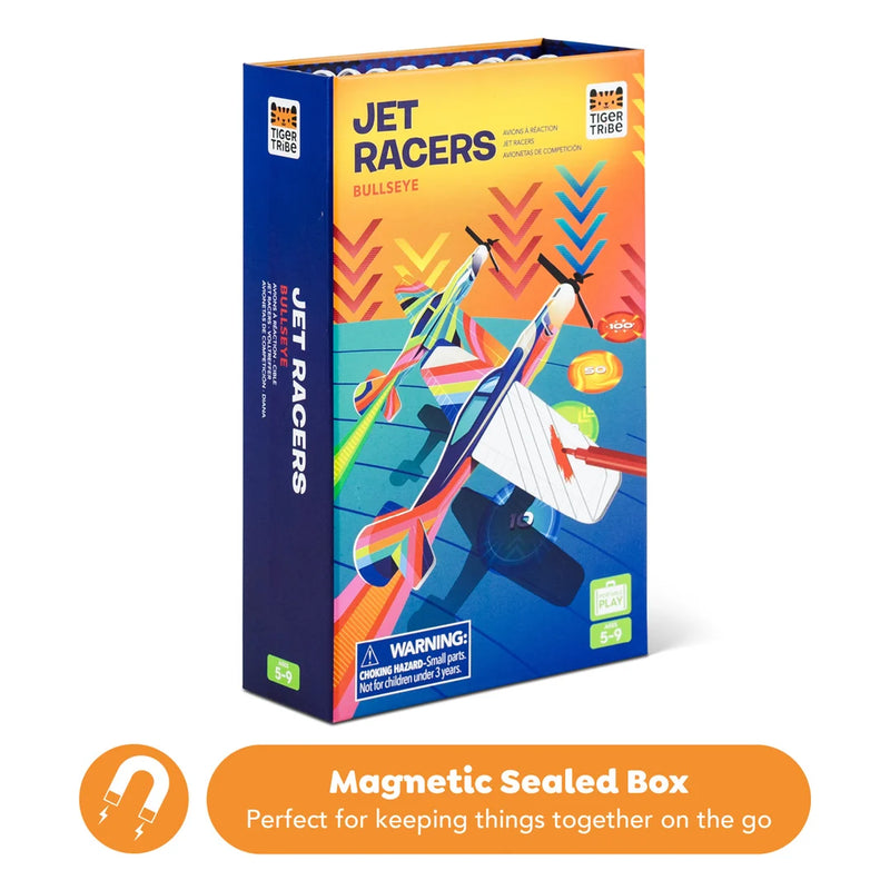 Jet Racers Bullseye by Tiger Tribe Art and Craft for Kids Early Science Outdoor Travel Toys 5yrs+