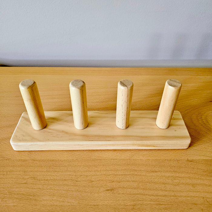Finger Puppet Stand 4 Rods