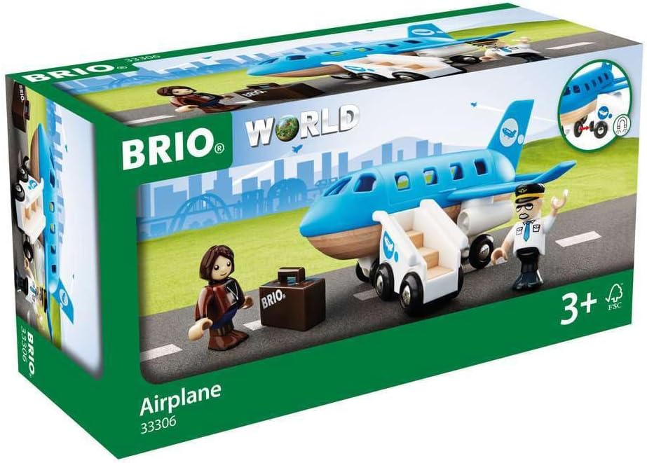 BRIO Airplane 5pcs 3yrs+