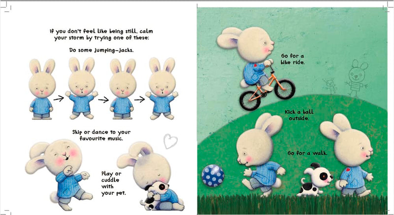 My Calm Me Down Book (Hardcover) by Trace Moroney Wellbeing, Life Beliefs and Values Kids Picture Book