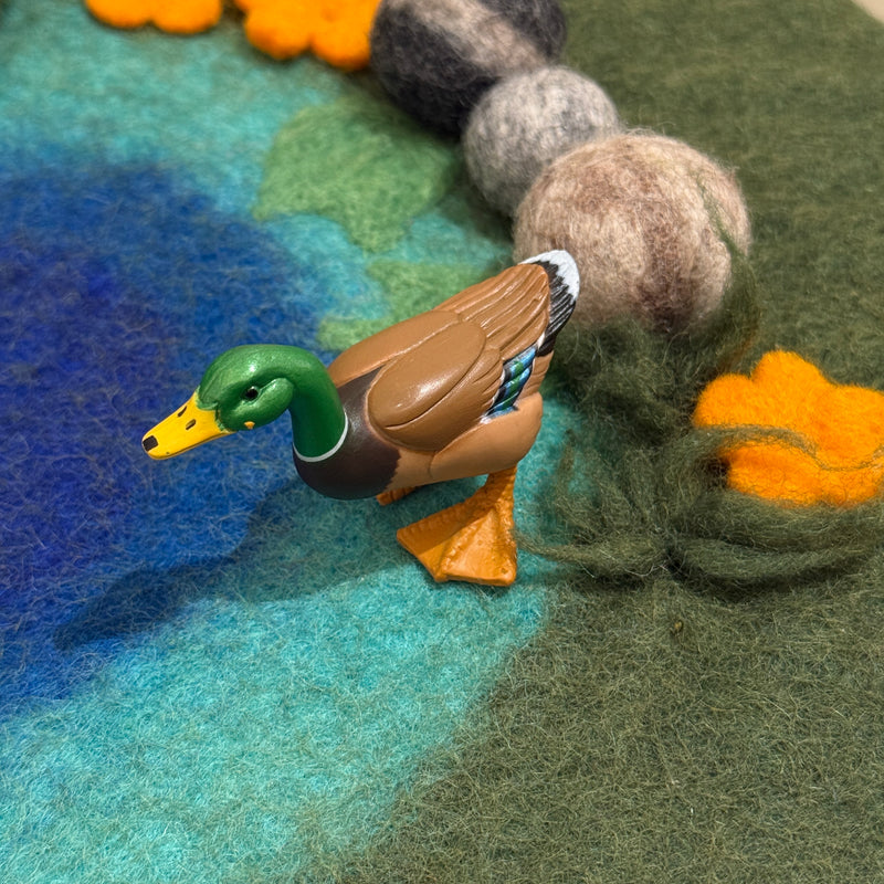 Duck Figurine by Safari Ltd Farm Collection Animal Figurines 3yrs+