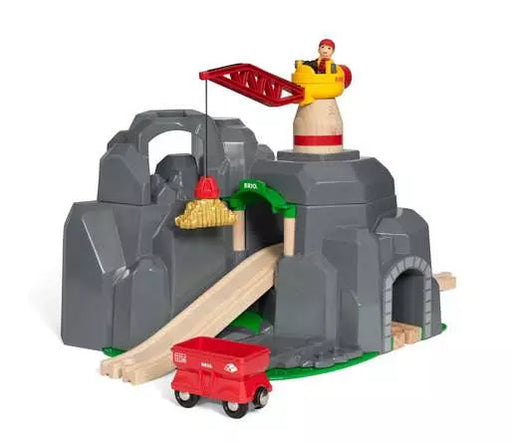 BRIO Crane Mountain Tunnel With Sound 7pcs Large Set 3yrs+ — My