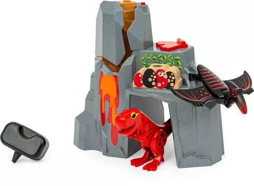 BRIO Dinosaur Erupting Volcano 5pcs With Sound and Light Dinosaur Toy 3yrs+