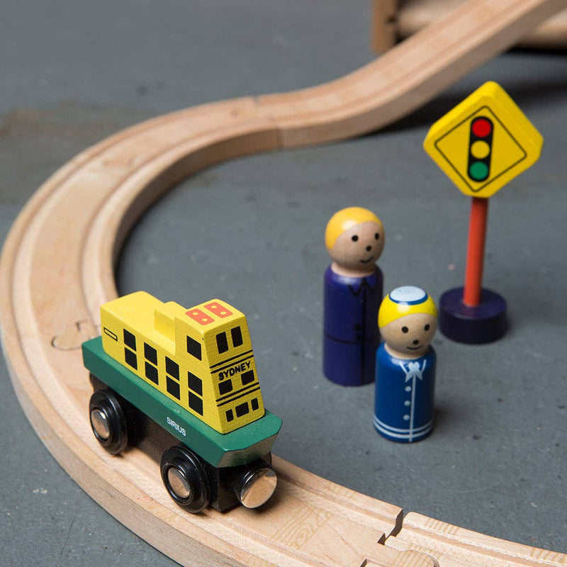 Make Me Iconic Mini Sydney Ferry Wooden Toy Vehicle 3yrs+