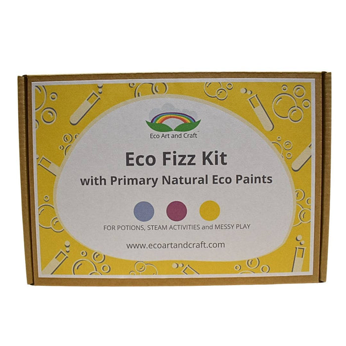 Eco Art and Craft Eco Fizz and Paint Kit Sensory Play Potions Painting and Science Experiments 3yrs+