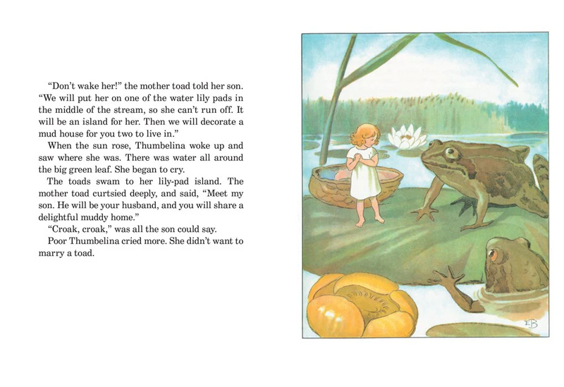 Thumbelina (Hardcover) by Elsa Beskow Kids Picture Book