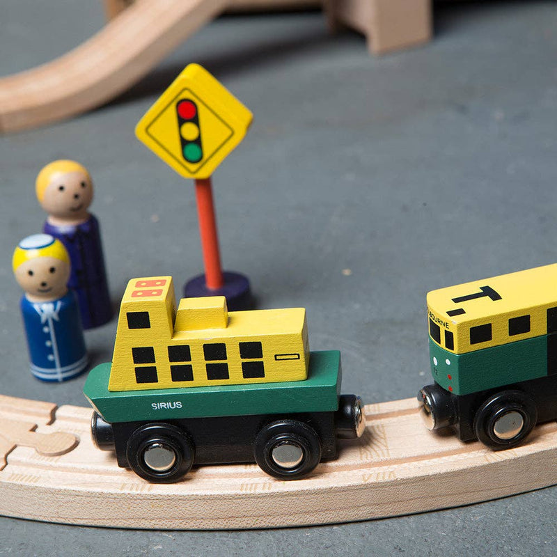 Make Me Iconic Mini Sydney Ferry Wooden Toy Vehicle 3yrs+