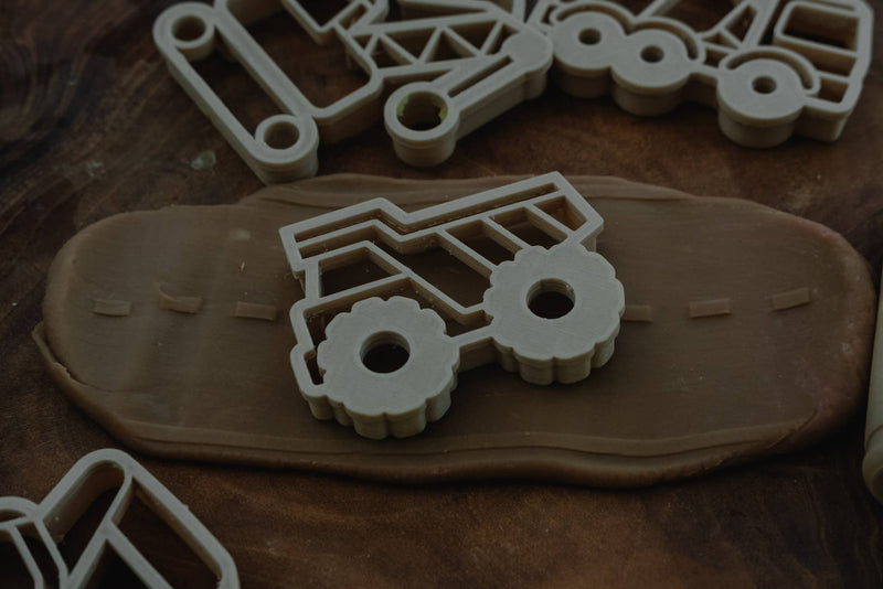 Kinfolk Pantry Construction Eco Cutter Set Playdough Sand Toys Art and craft for kids 3yrs+