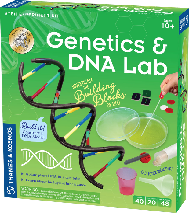 Genetics and DNA Lab Kit by Thames and Kosmos STEM Toys Science Kit Ea My Playroom