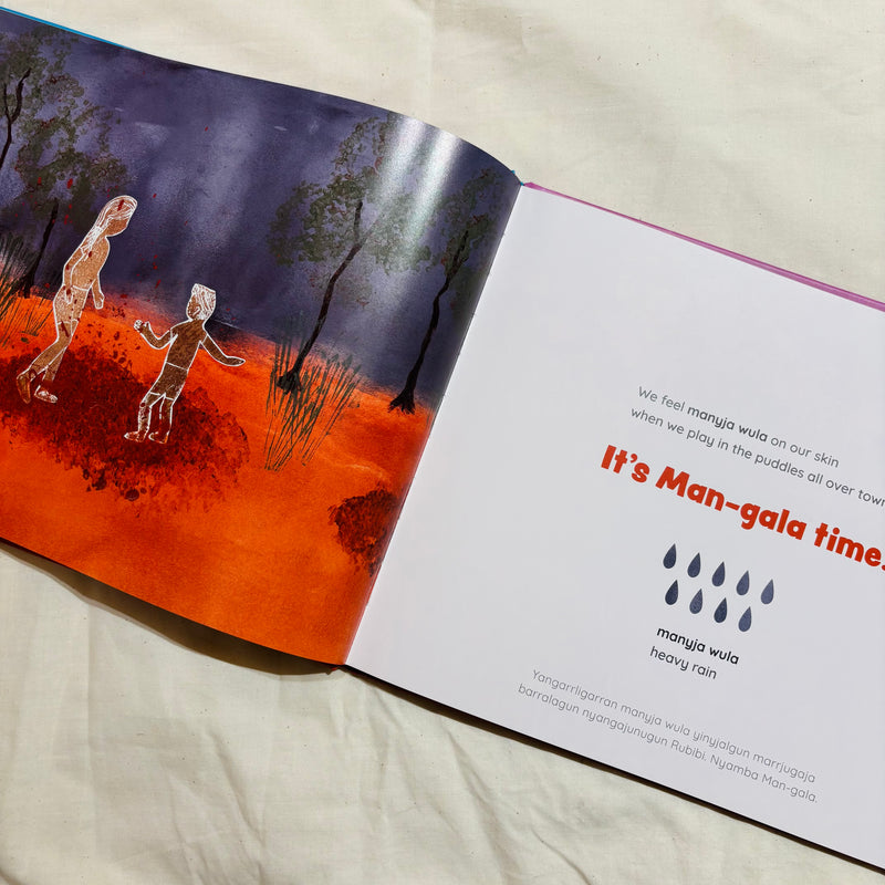 Country Tells Us When... by Tsheena Cooper, Mary Dann, Dalisa Pigram-Ross and Sheree Ford (Hardcover) First Nations Book Australian Book Kids Book