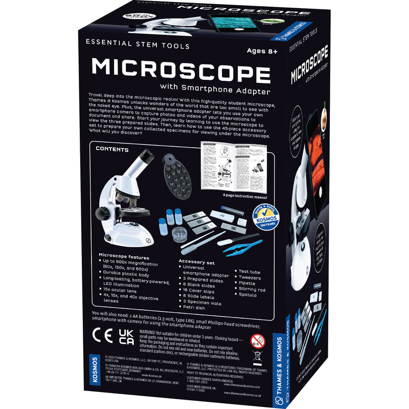 Microscope with Smartphone Adapter by Thames & Kosmos Early Science STEM Toys 8yrs+