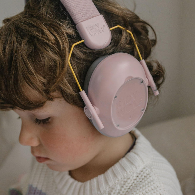 Kidywolf KidyNoise Adjustable Kids Noise-Cancelling Headphones Pink 5yrs+
