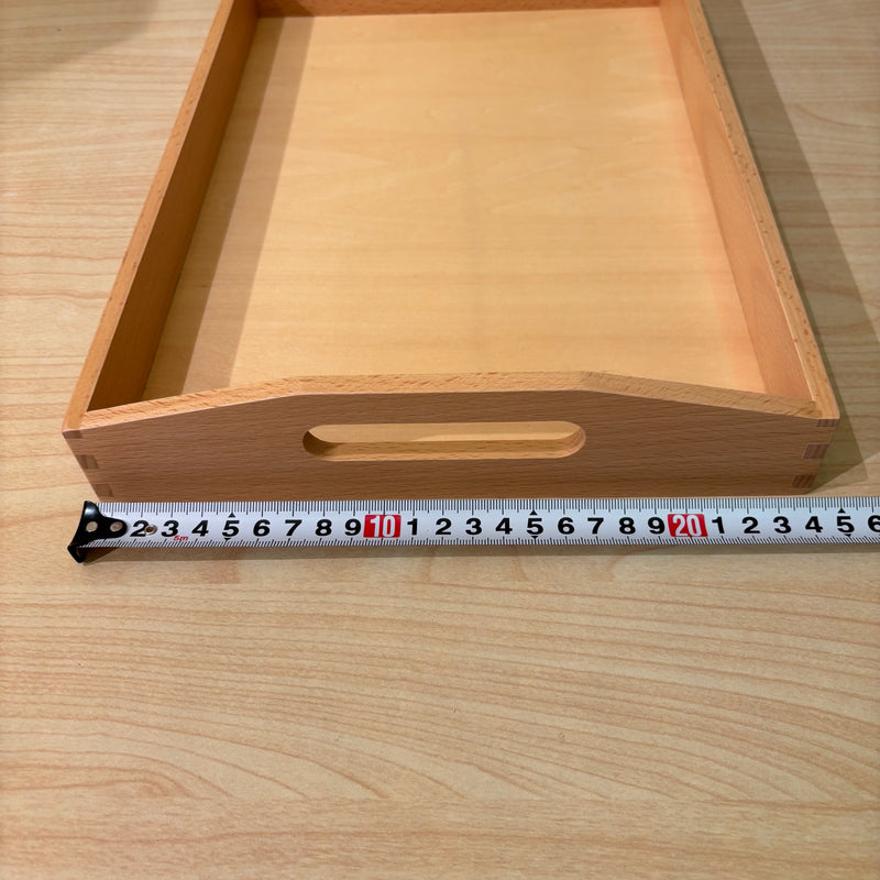Montessori Trays with Handle Set of 3 Practical Life Materials