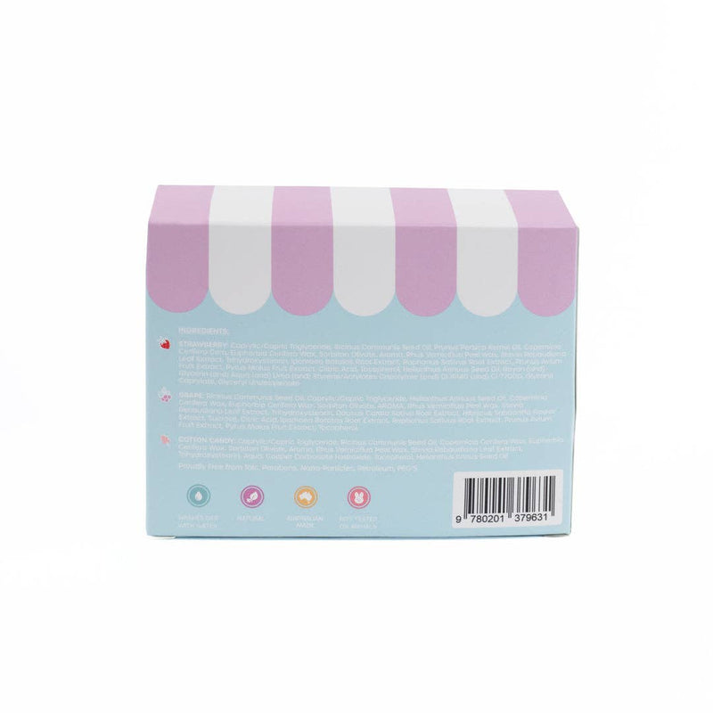 Oh Flossy Natural Lip Gloss 3pc Set Kids Makeup Set Best Seller Most Loved in Store 3yrs+