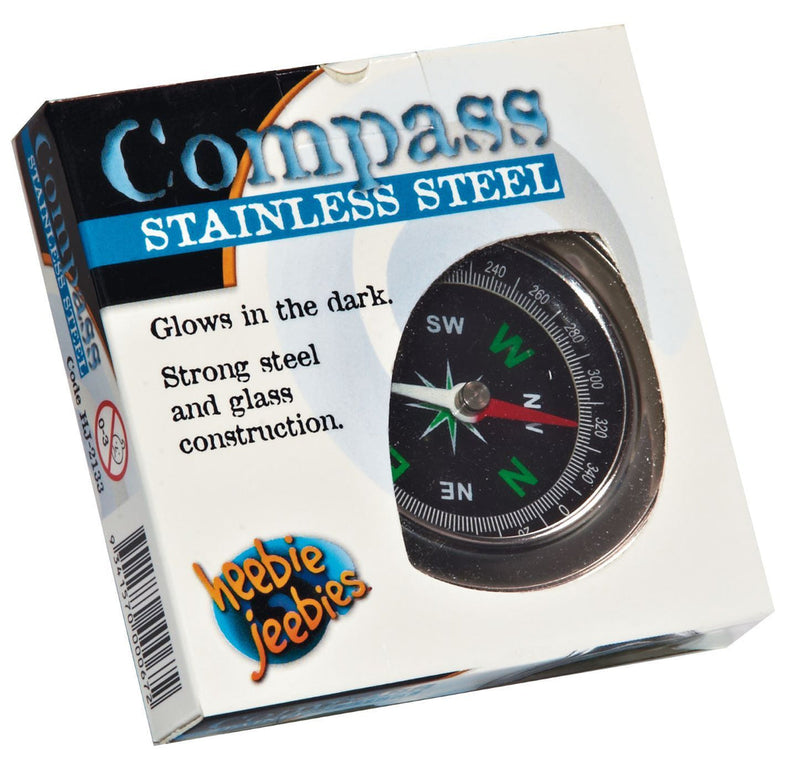 Heebie Jeebies Stainless Steel Compass Early Science STEM Toys Best Seller 3yrs+