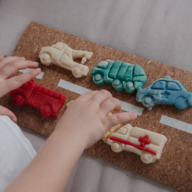 Kinfolk Pantry Service Vehicle Eco Cutter Set Playdough Sand Toys Art and craft for kids 3yrs+