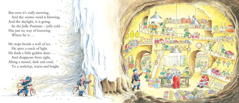 The Jolly Christmas Postman (Hardcover) By Allan Ahlberg, Janet Ahlberg Kids Christmas Book Christmas Range