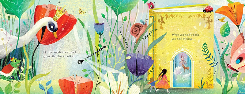 When You Open a Book (Hardcover) By Caroline Derlatka Kids Picture Book Storytelling