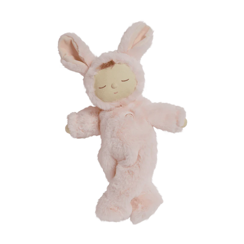 Olli Ella Musical Bunny Moppet Cozy Dinkum Pink Baby Toddler Plush Toys Baby Gifts Idea Best Seller Baby Toys 0m+
