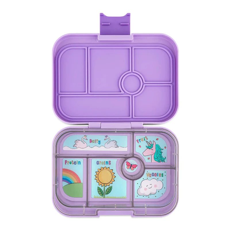 Yumbox Lunch Box Original 6 Compartment Bento Kids Lunch Box 3yrs+