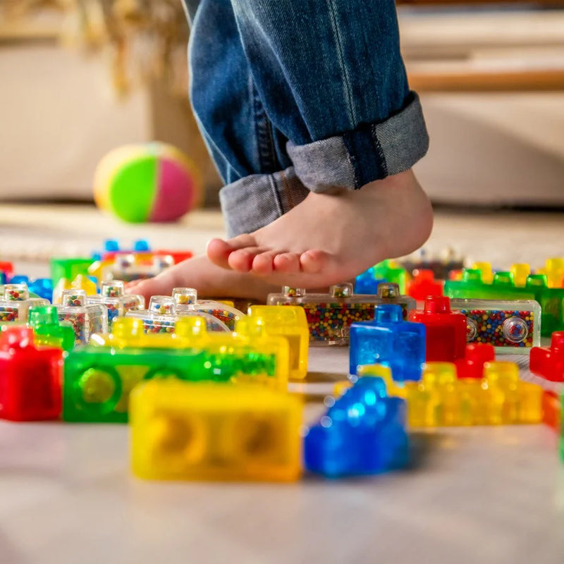 Jelly Blox Truck Vroom Vehicle Kit 35pcs Squishy Sensory Creative Play Gift Idea for Toddler 2yrs+