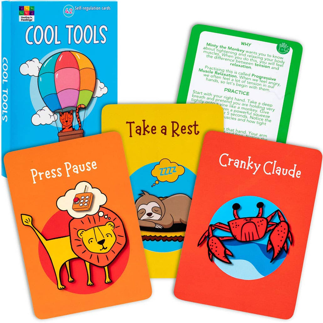 Anger Help Tools Anger Management Cards for Kids Social-Emotional Cool Tools by Dealing ...