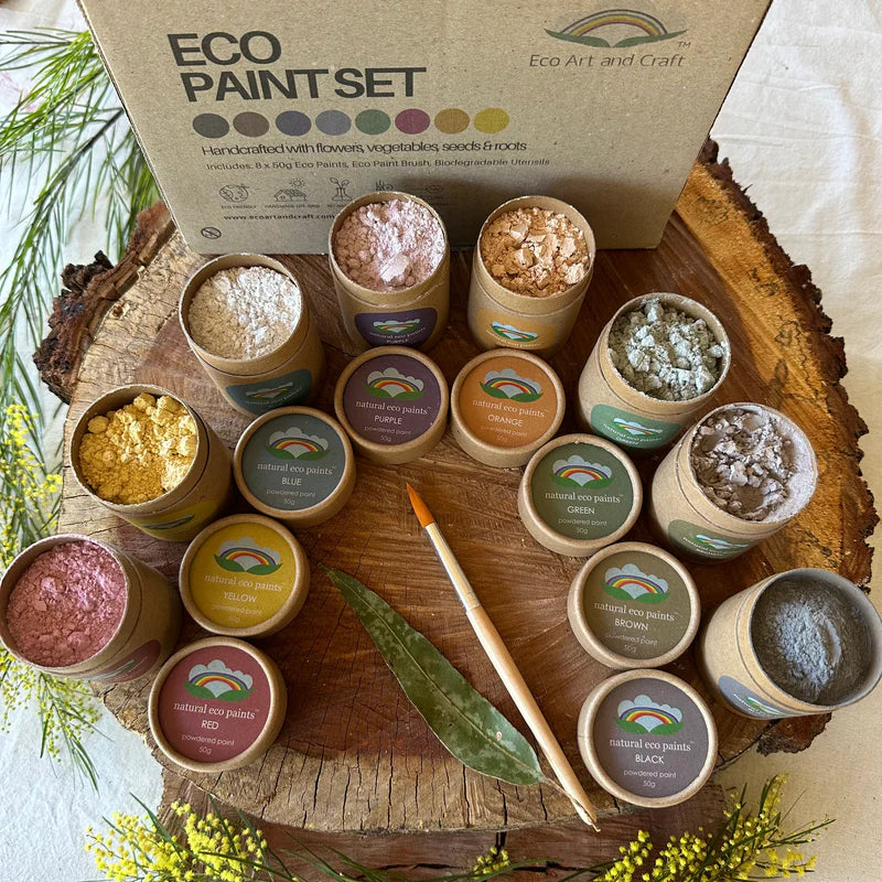 Eco Paint Set by Eco Art and Craft Australia Art and Craft for Kids Gift Idea for 3yrs+